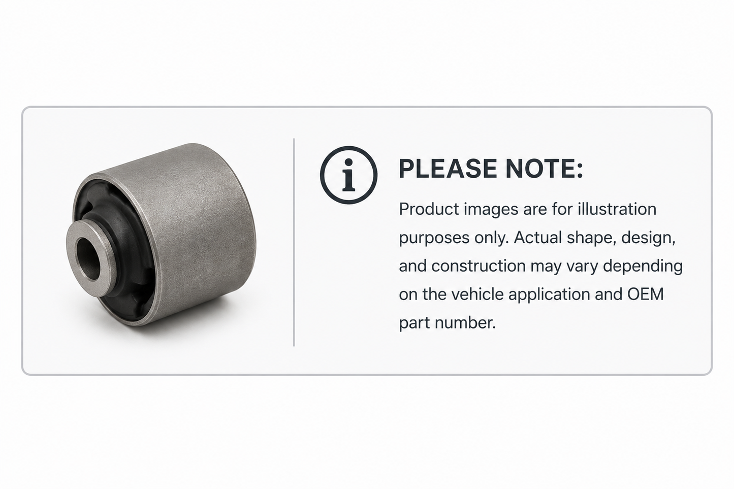 Suspension bushings
