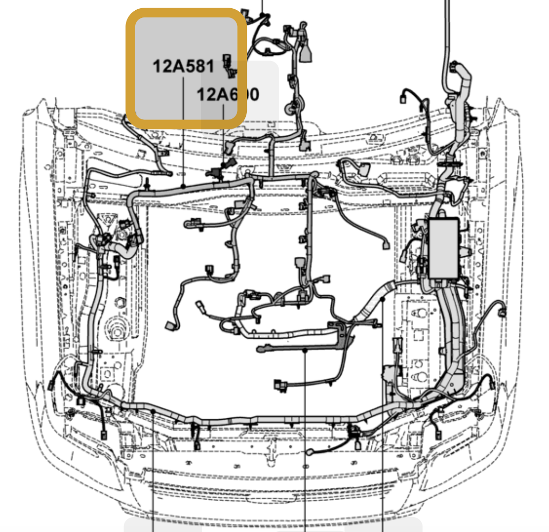 Ford 9L2Z-12A581-B Wire Assembly - Caroum