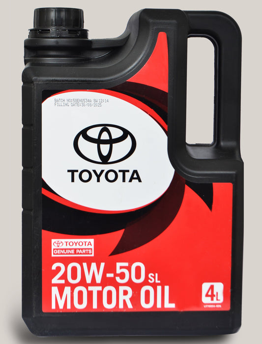 Toyota Engine Oil 20W-50 4 litres Caroum Autoparts