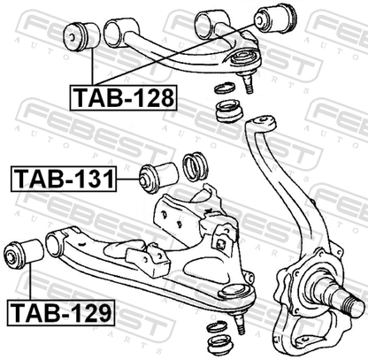 Bushing, Front Lower Control Arm
